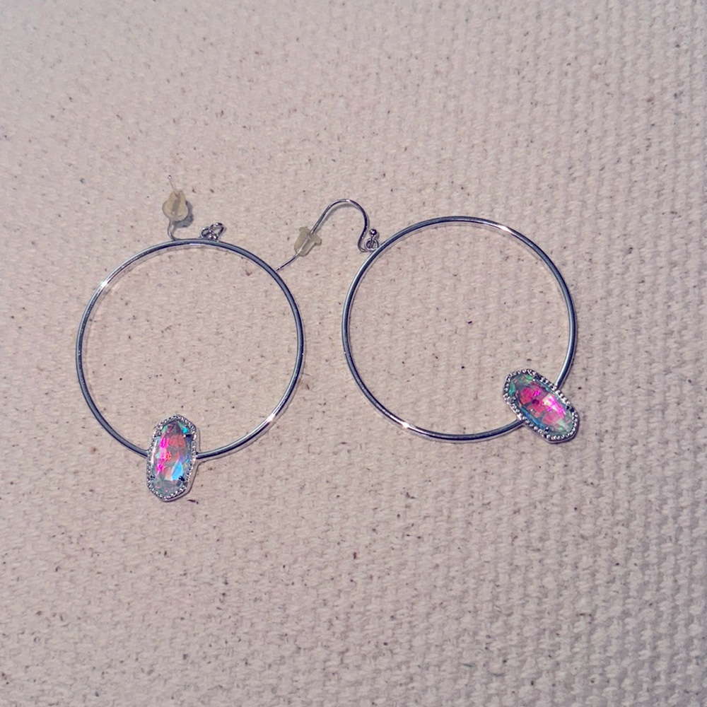 Kendra Scott Silver Earrings